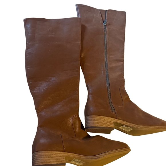 Maurices Chestnut Heeled Boots - Picture 4 of 7